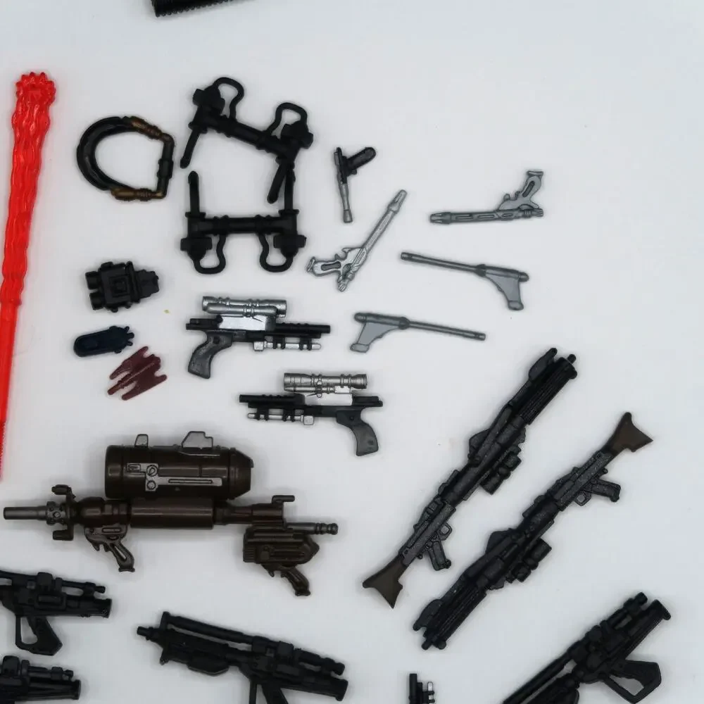 Hasbro Star Wars Episode 1-3 Accessories Mixed Lot Set of 30 Weapons Vintage